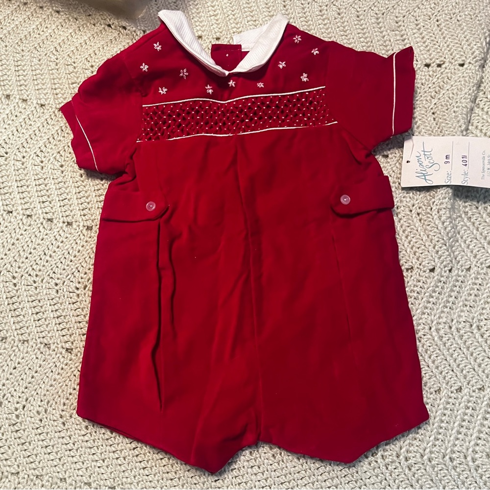 Vintage Alison Scott Velvet Outfit